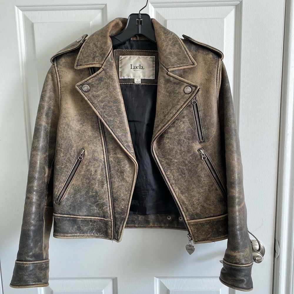 Luella Bartley for Target Genuine Leather Motorcycle Jacket